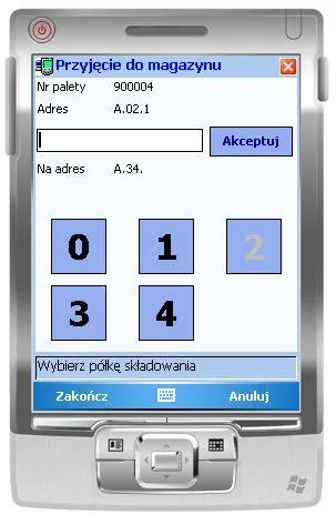 program magazyn wysokiego składowania